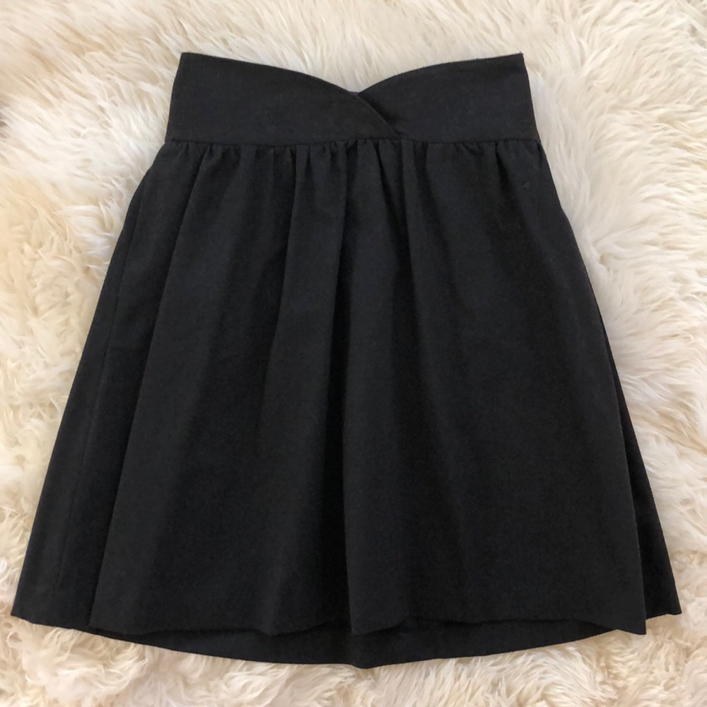 Aline Skirt with Pockets! Heather Black